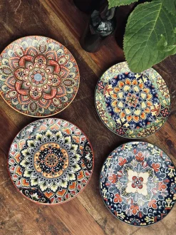 VIAMAJA Porcelæn Og Stentøj|Skåle Og Tallerkener<Tallerken Color boheme MIX