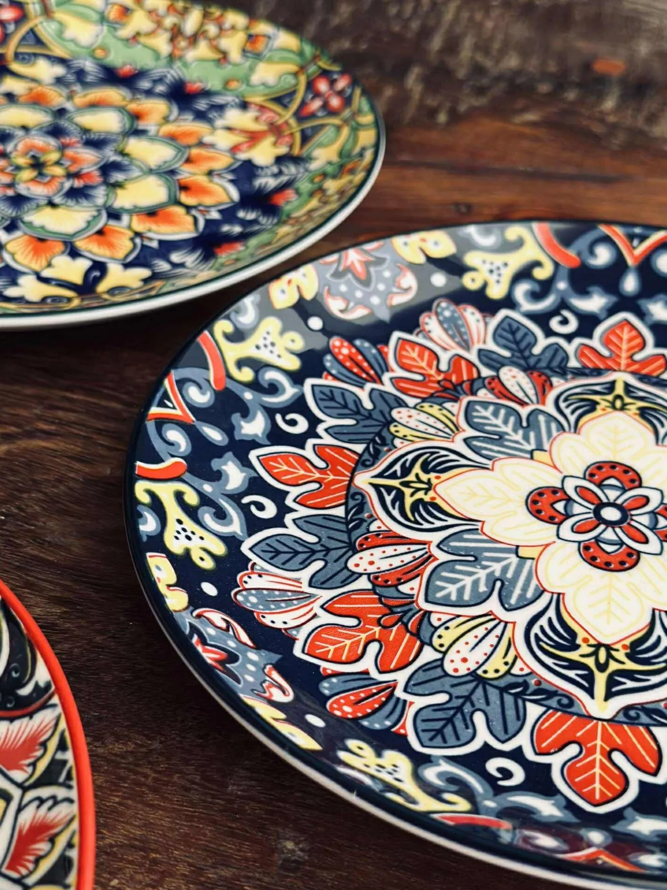 VIAMAJA Porcelæn Og Stentøj|Skåle Og Tallerkener<Tallerken Color boheme MIX