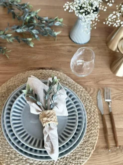 VIAMAJA Porcelæn Og Stentøj|Skåle Og Tallerkener<Tallerken VIGA Blå - Flere størrelser