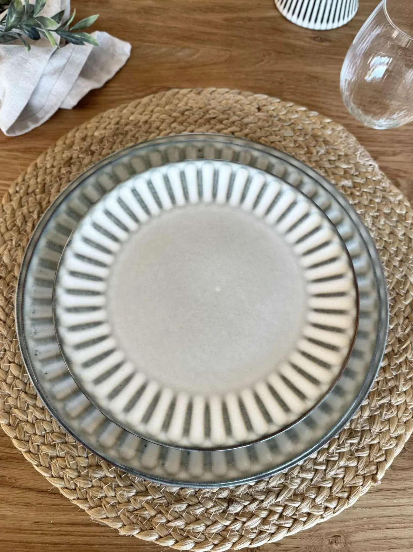 VIAMAJA Porcelæn Og Stentøj|Skåle Og Tallerkener<Tallerken VIGA Grå - Flere størrelser