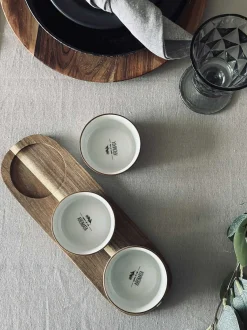VIAMAJA Fad / Bakker|Porcelæn Og Stentøj<Tapas - 3 skåle og fad