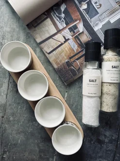 VIAMAJA Porcelæn Og Stentøj|Skåle Og Tallerkener<Tapas bakke - Firkantet - m. 4 skåle