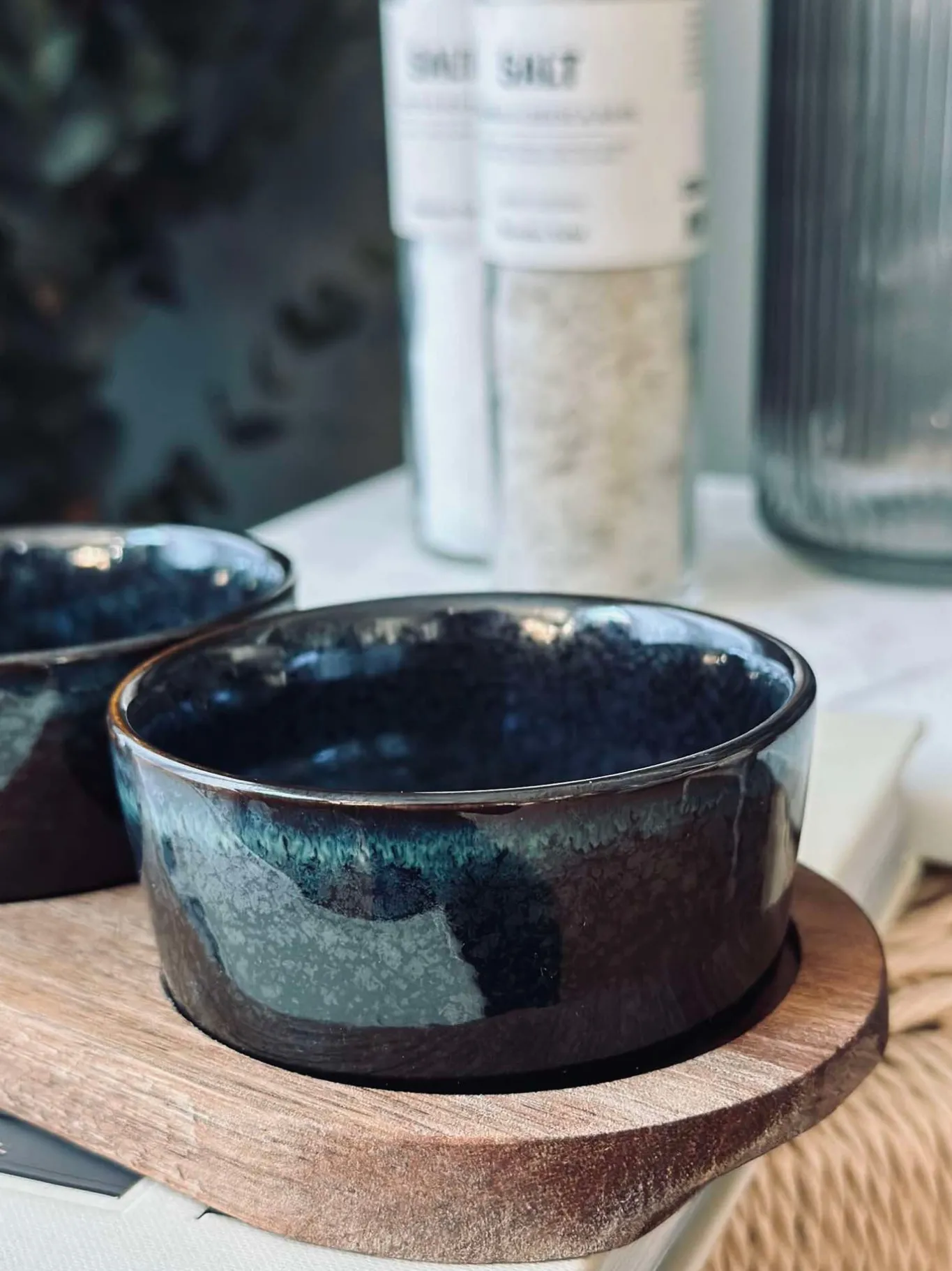 VIAMAJA Porcelæn Og Stentøj|Skåle Og Tallerkener<Tapas sæt med 3 skåle og fad - Stone mix