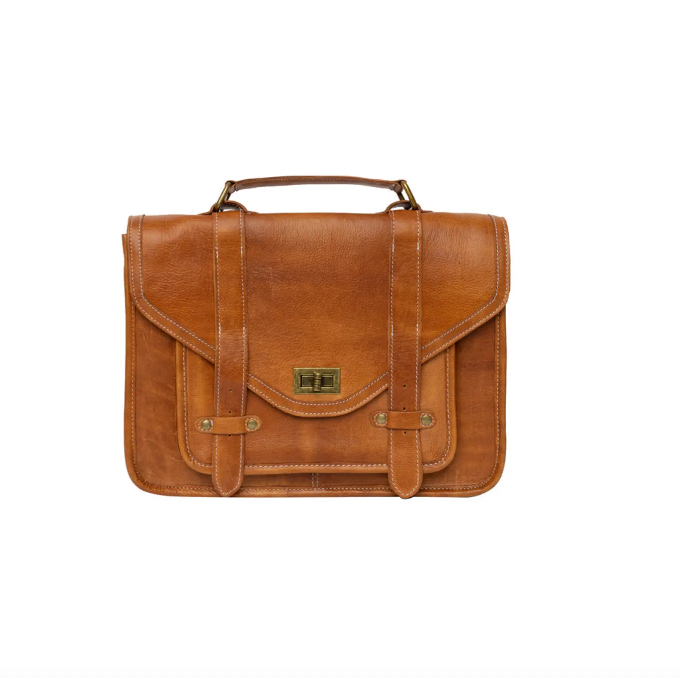 VIAMAJA Computertasker|Cross Body<Taske Hallie – Cognac