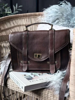 VIAMAJA Computertasker|Cross Body<Taske Hallie – Wood