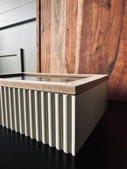 VIAMAJA Kaffe Og Te Tilbehør<Tebox med skrift – Nordic wood
