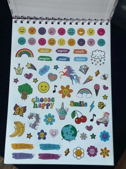 VIAMAJA Mini Maja<Tegneblok m. Gelpens - Color mix
