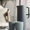 VIAMAJA Krus, Kopper Og Glas|Porcelæn Og Stentøj<Termokrus Plissé - Sæt med 2 stk - Arctic Ice