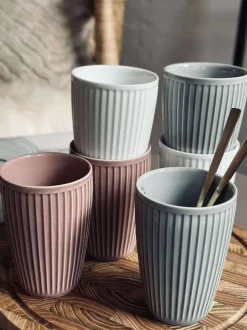 VIAMAJA Krus, Kopper Og Glas|Porcelæn Og Stentøj<Termokrus Plissé- Sæt med 2 stk - Woodrose