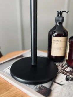 VIAMAJA Tilbehør Til Badeværelse<Toiletrulleholder - Sort metal
