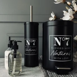 VIAMAJA Skraldespande|Tilbehør Til Badeværelse<Toiletspand No.7 – Sort