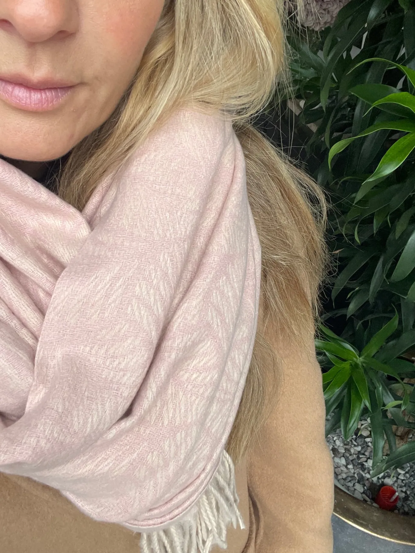 VIAMAJA Tørklæder<Tørklæde Helena - Blush Pink