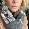 VIAMAJA Tørklæder<Tørklæde Sasha - Black Strib