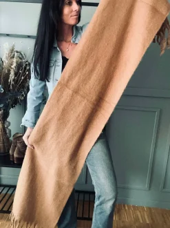 VIAMAJA Tørklæder<Tørklæde Vamset Camel
