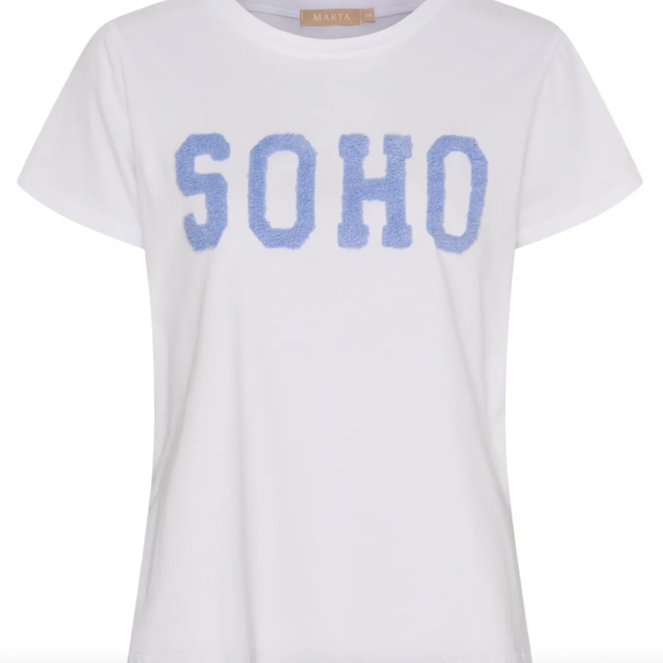 VIAMAJA T-Shirts<T-shirt SOHO - White / Sky