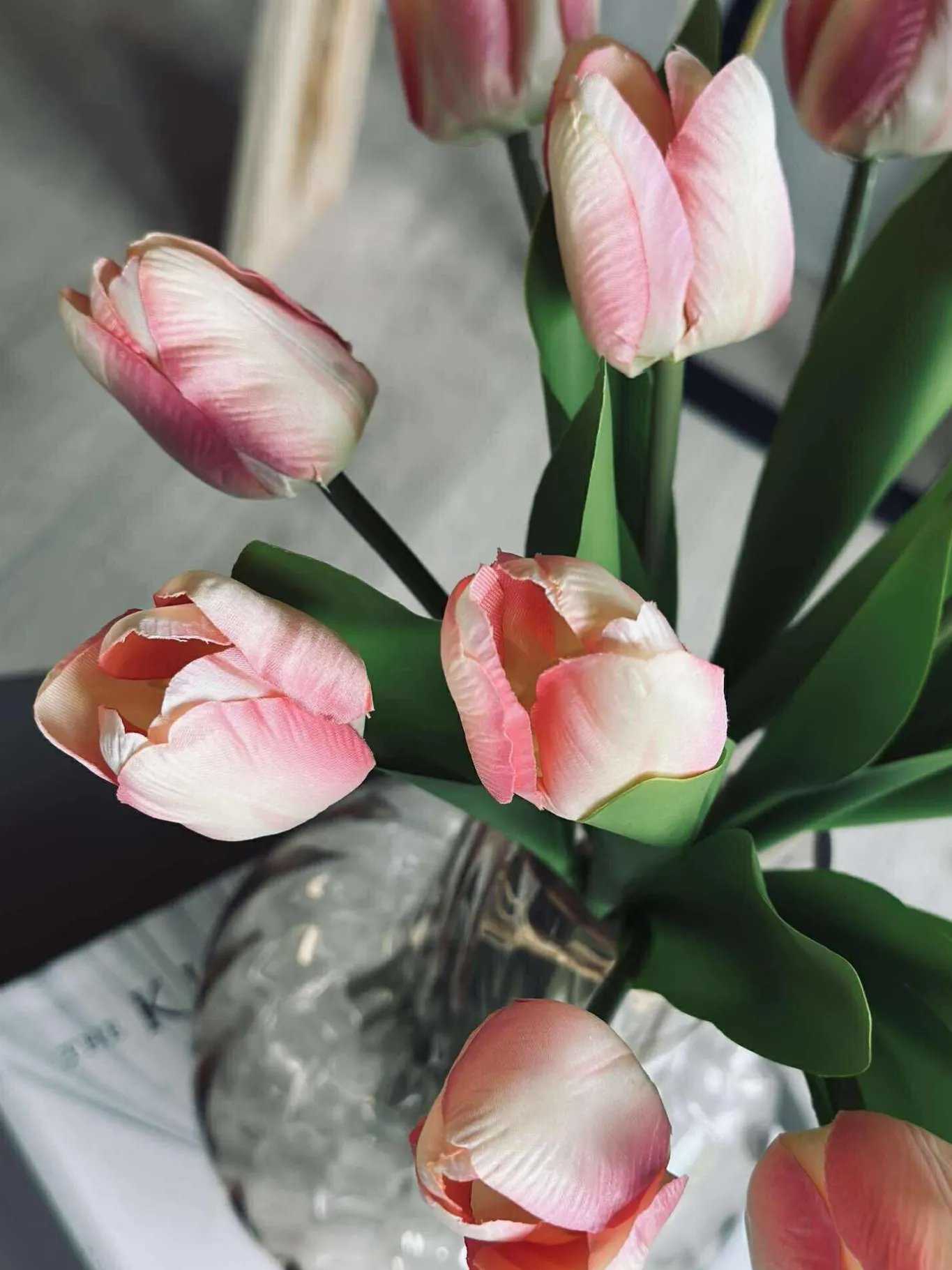 VIAMAJA Blomster|Påske<Tulipaner Silke look– Flere farver