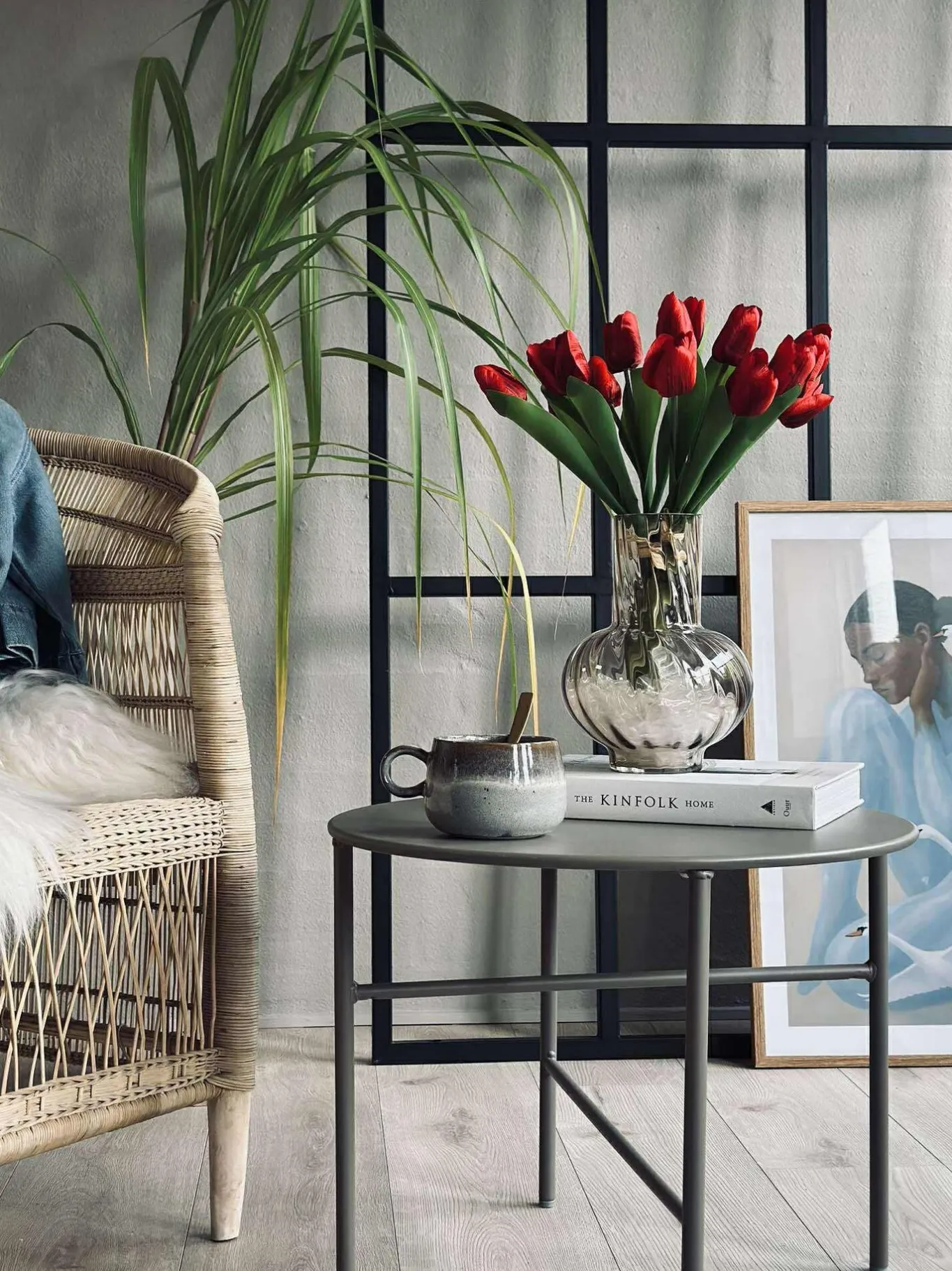 VIAMAJA Blomster|Påske<Tulipaner Silke look– Flere farver