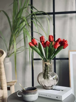 VIAMAJA Blomster|Påske<Tulipaner Silke look– Flere farver