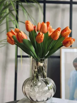 VIAMAJA Blomster|Påske<Tulipaner Silke look– Flere farver