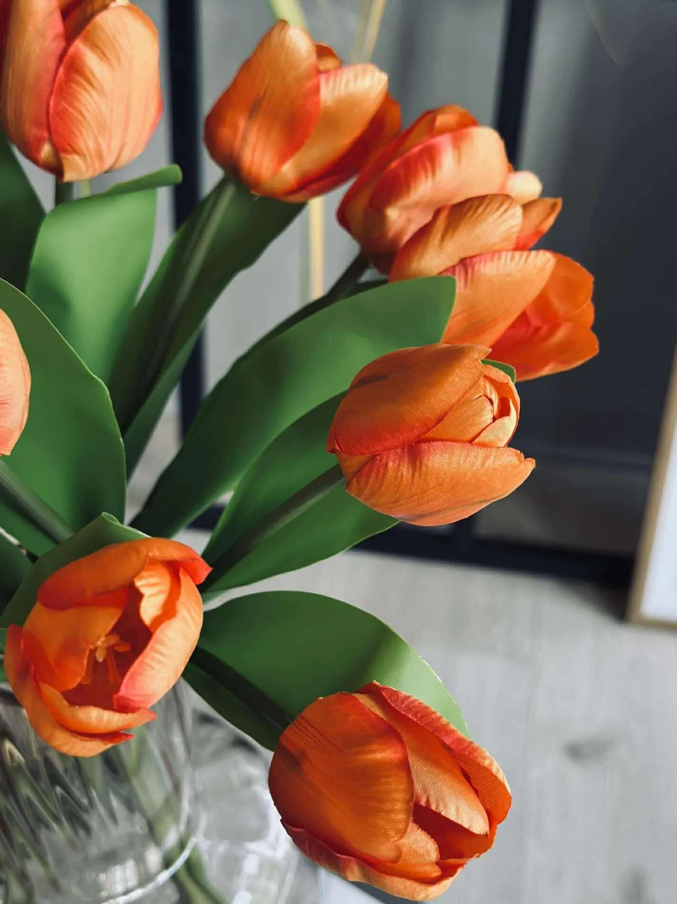 VIAMAJA Blomster|Påske<Tulipaner Silke look– Flere farver