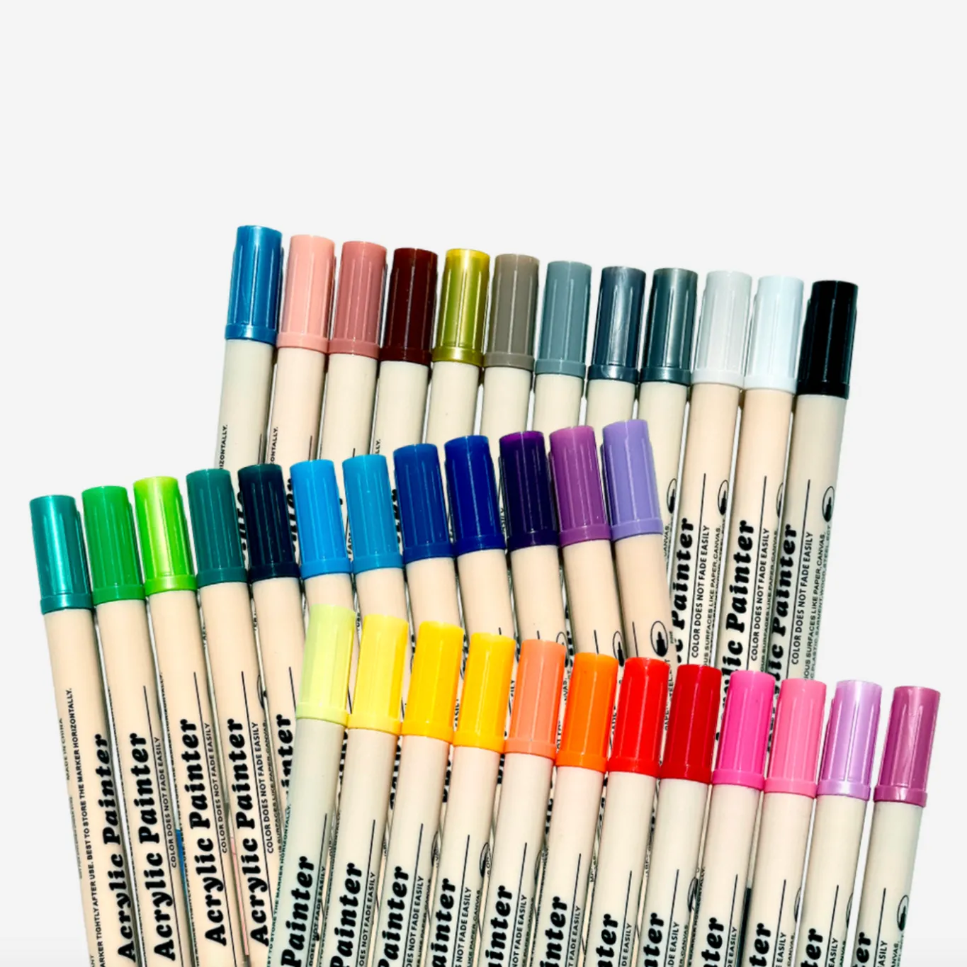 VIAMAJA Tegneartikler|Art Therapy<Tusser - Akryl Twinmarkers 36 stk.