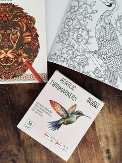 VIAMAJA Tegneartikler|Art Therapy<Tusser - Akryl Twinmarkers 36 stk.