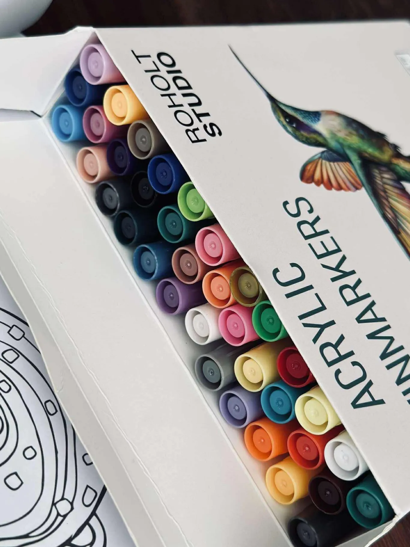 VIAMAJA Tegneartikler|Art Therapy<Tusser - Akryl Twinmarkers 36 stk.