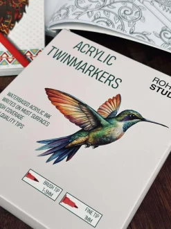 VIAMAJA Tegneartikler|Art Therapy<Tusser - Akryl Twinmarkers 36 stk.