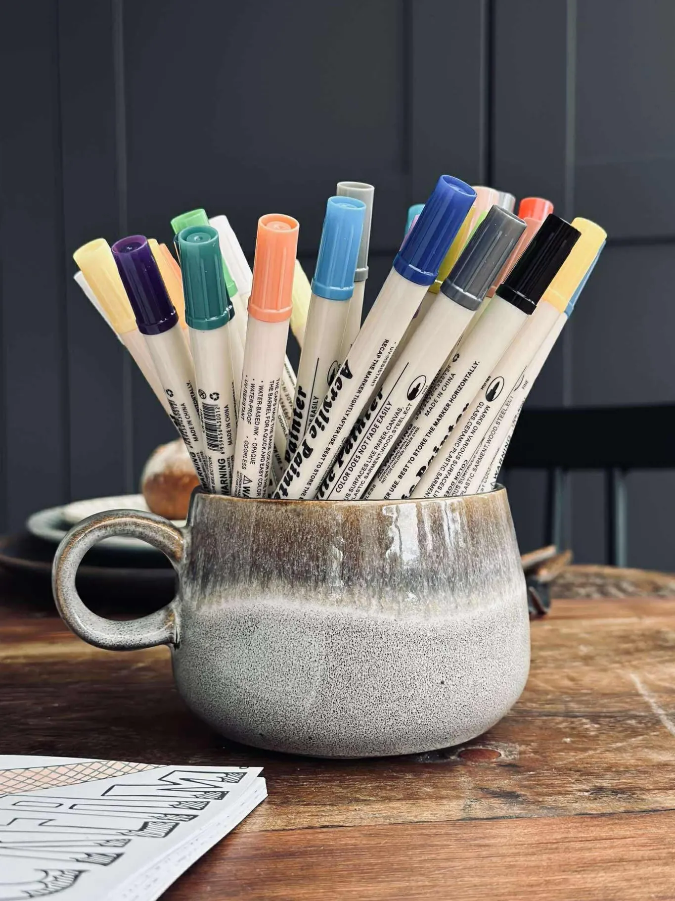 VIAMAJA Tegneartikler|Art Therapy<Tusser - Akryl Twinmarkers 36 stk.