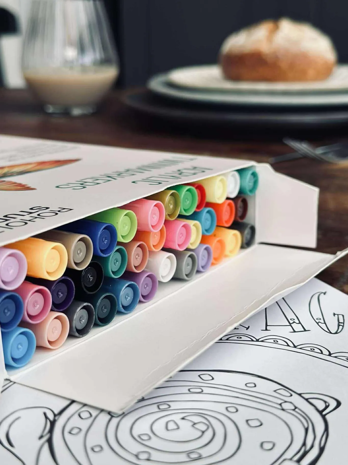VIAMAJA Tegneartikler|Art Therapy<Tusser - Akryl Twinmarkers 36 stk.