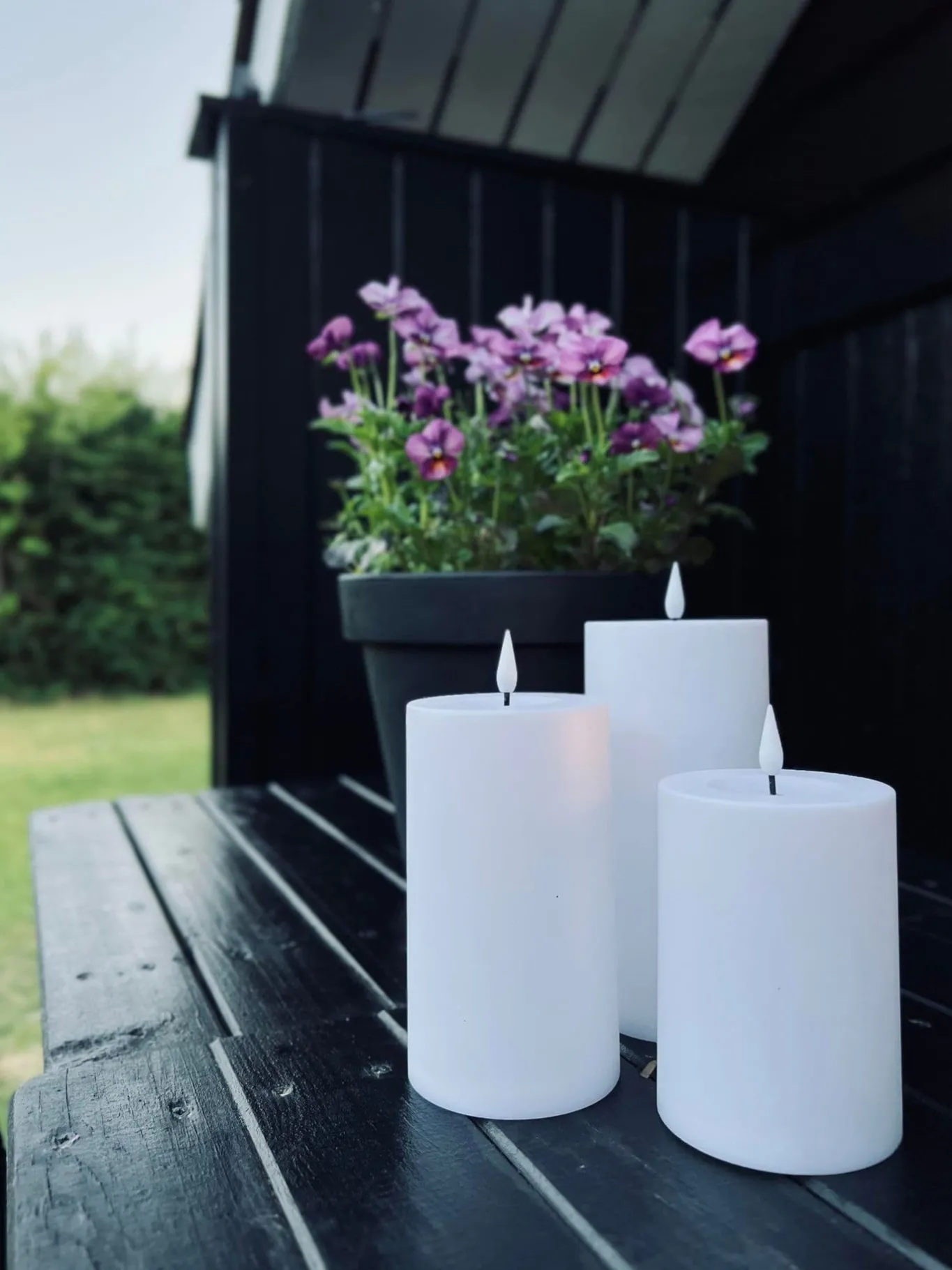 VIAMAJA Lys Og Led|Udendørs Led<Udendørs Bloklys - Sæt af 3 stk