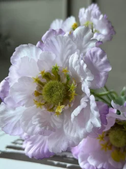 VIAMAJA Blomster<Valmue stilk 62 cm - Lilla