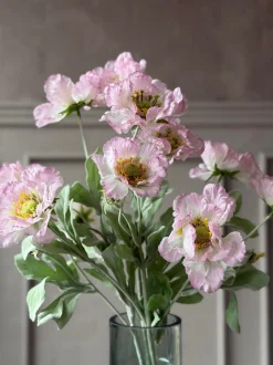 VIAMAJA Blomster<Valmue stilk 62 cm - Rosa