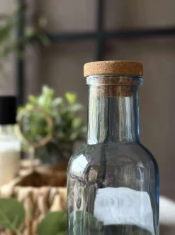 VIAMAJA Kander Og Karafler<Vandflaske med korkprop – Blue 1 ltr.