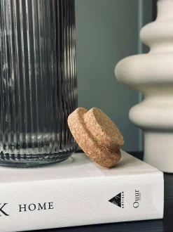 VIAMAJA Kander Og Karafler<Vandflaske med korkprop – Stone 1 ltr.