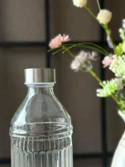 VIAMAJA Kander Og Karafler<Vandflaske med metallåg - 1000ml.