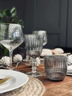 VIAMAJA Krus, Kopper Og Glas<Vandglas grey