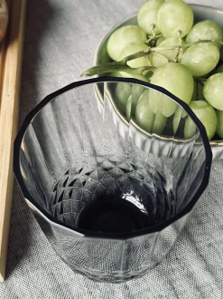 VIAMAJA Krus, Kopper Og Glas<Vandglas Sanna grey 345 ml.