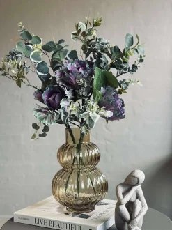 VIAMAJA Vaser<Vase Hanna - Gylden