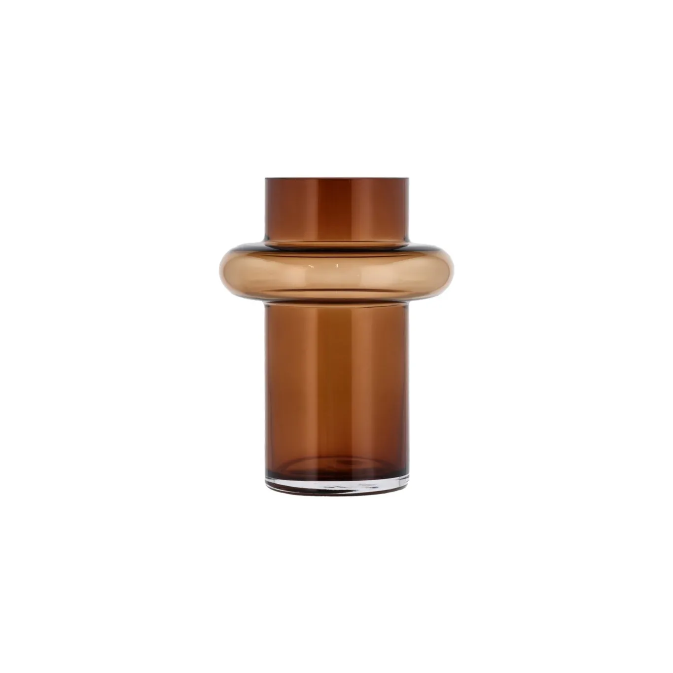 VIAMAJA Vaser|Restparti<Vase i mundblæst glas - Lyngby amber