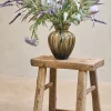 VIAMAJA Vaser<Vase Justine big brown - Mundblæst