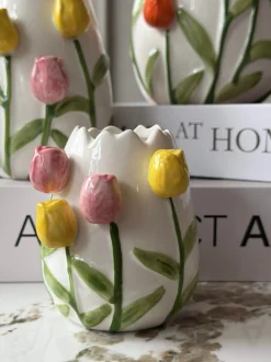 VIAMAJA Vaser|Påske<Vase med tulipaner - Flere størrelser