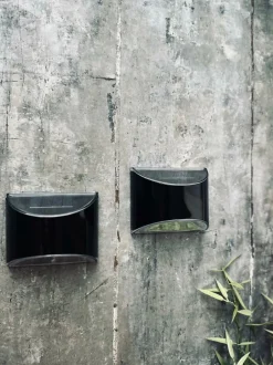 VIAMAJA Lys Og Led|Udendørs Led<Væglampe med solceller – Sæt med 2 stk