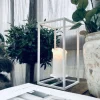 VIAMAJA Lysestager<Cube stage til bloklys - Stor – Hvid