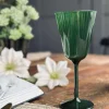 VIAMAJA Krus, Kopper Og Glas|Alt Til Vin<Vinglas Claire 200ml. Grøn - 2 stk.