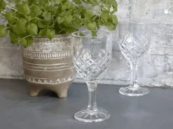 VIAMAJA Krus, Kopper Og Glas|Alt Til Vin<Vinglas French m. diamantudskæring