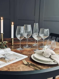 VIAMAJA Krus, Kopper Og Glas|Alt Til Vin<Vinglas hvidvin CRYSTAL - Sæt med 4 stk.