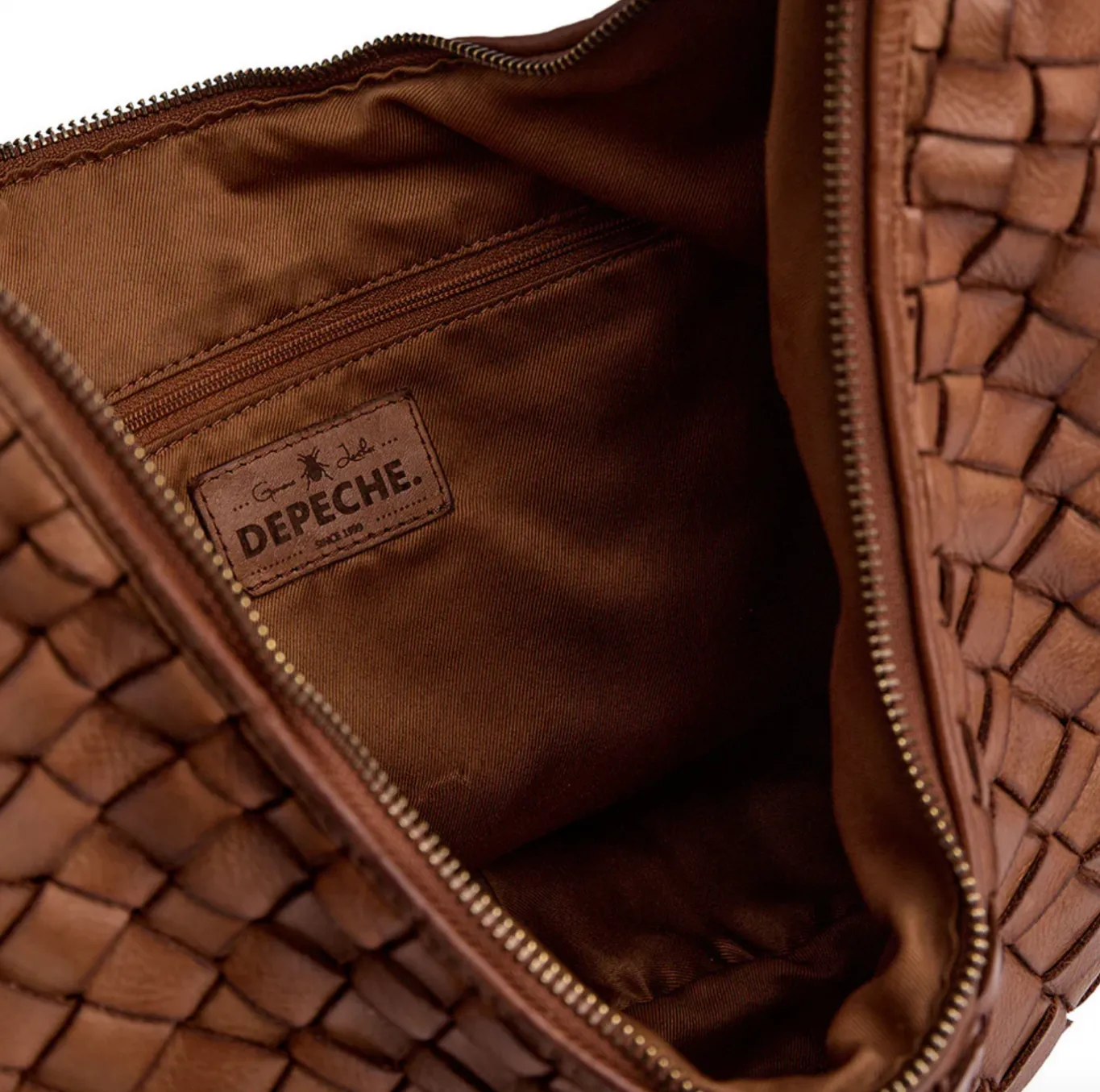 VIAMAJA Clutch|Cross Body<Warsaw skuldertaske - Vintage cognac