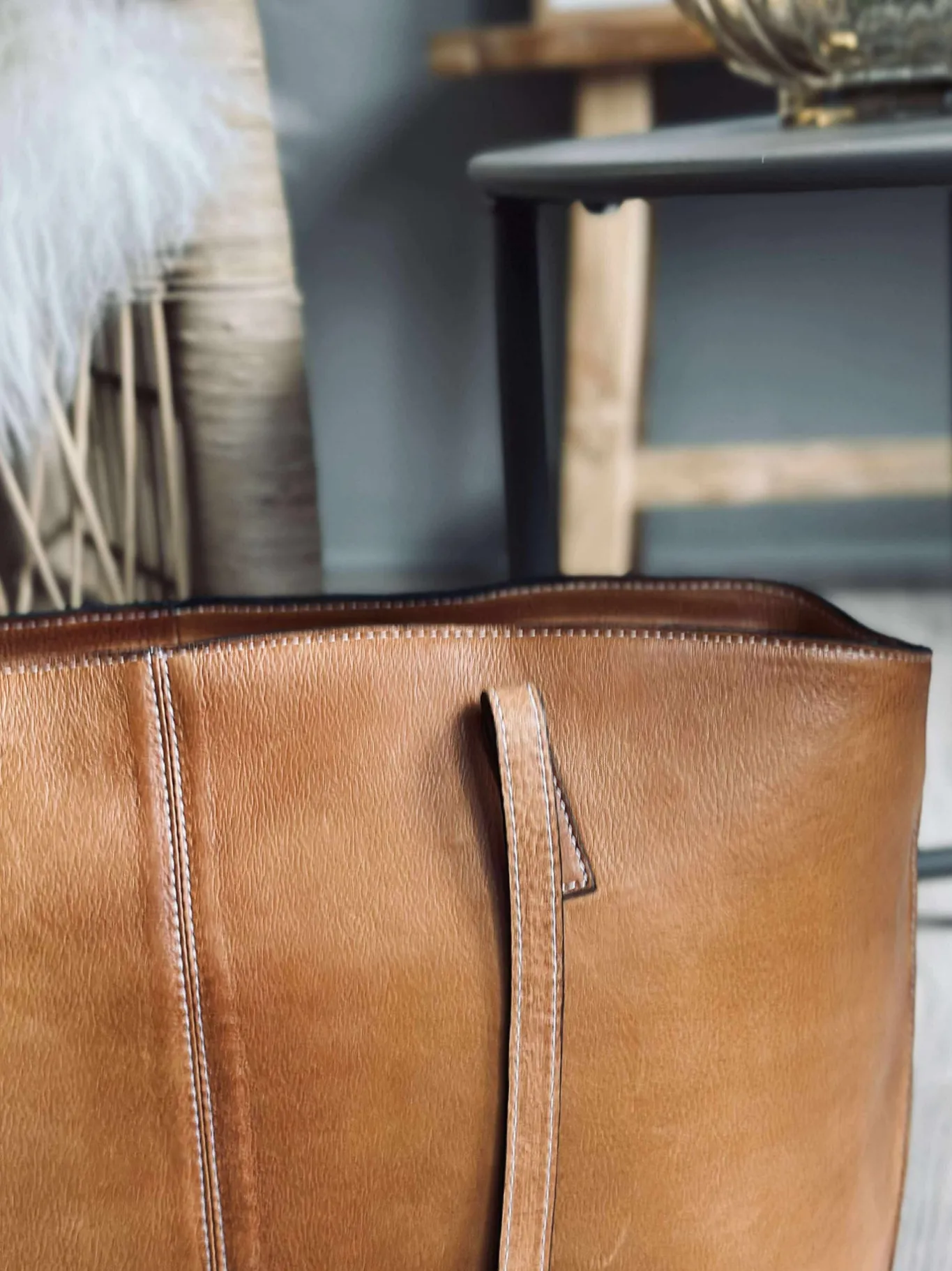 VIAMAJA Computertasker|Læder Tasker<Work Bag - Malou Cognac