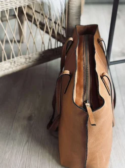 VIAMAJA Computertasker|Læder Tasker<Work Bag - Malou Cognac